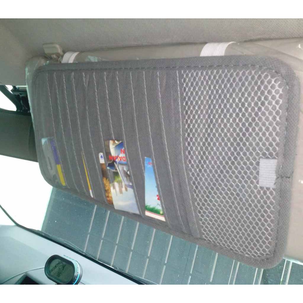 Tempat CD Sun Visor mobil Kartu VCD DVD Cars Organizer Interior Holder