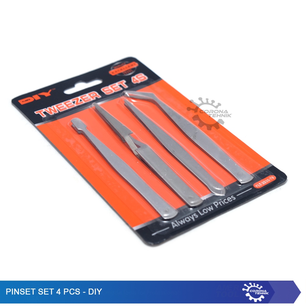 DIY - Pinset Set 4 Pcs