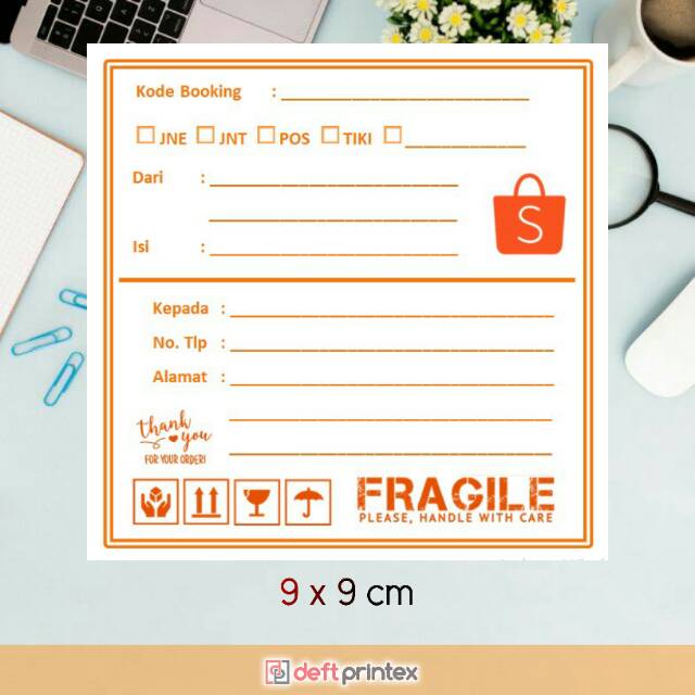 

Label Pengiriman Olshop Shopee