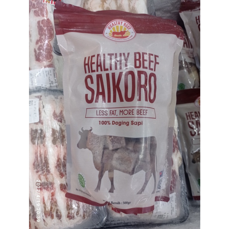 

HEALTY BEEF SAIKORO 500GR PER PACK - FROZEN FOOD