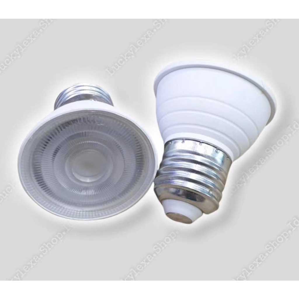 Lampu HALOGEN LED 6W COB E27 spot sorot 6watt PUTIH KUNING hallogen ulir E 27