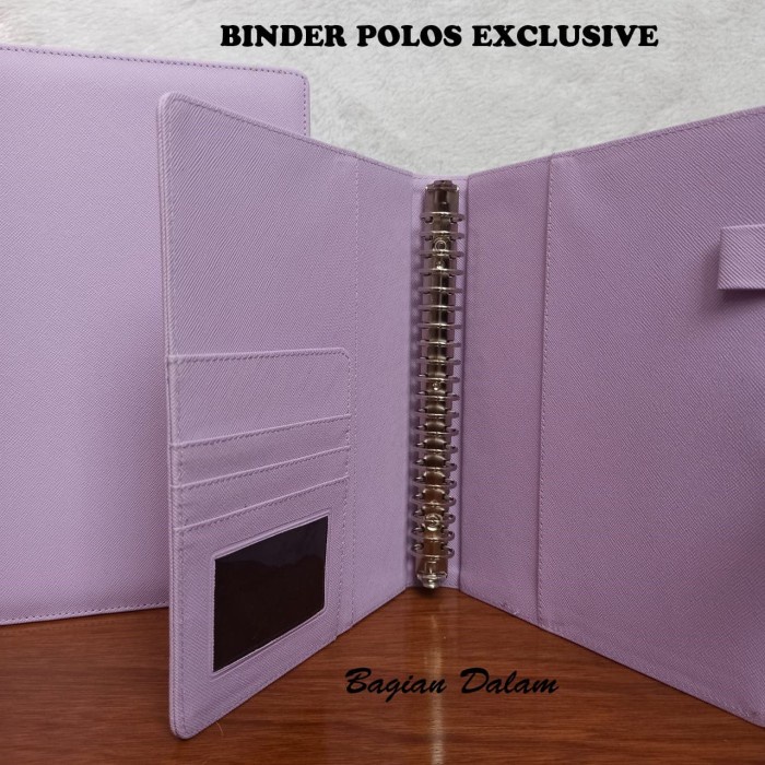 

Hadir Binder Polos Exclusive Warna Purple Soft A5 Dan B5 Sale!!!