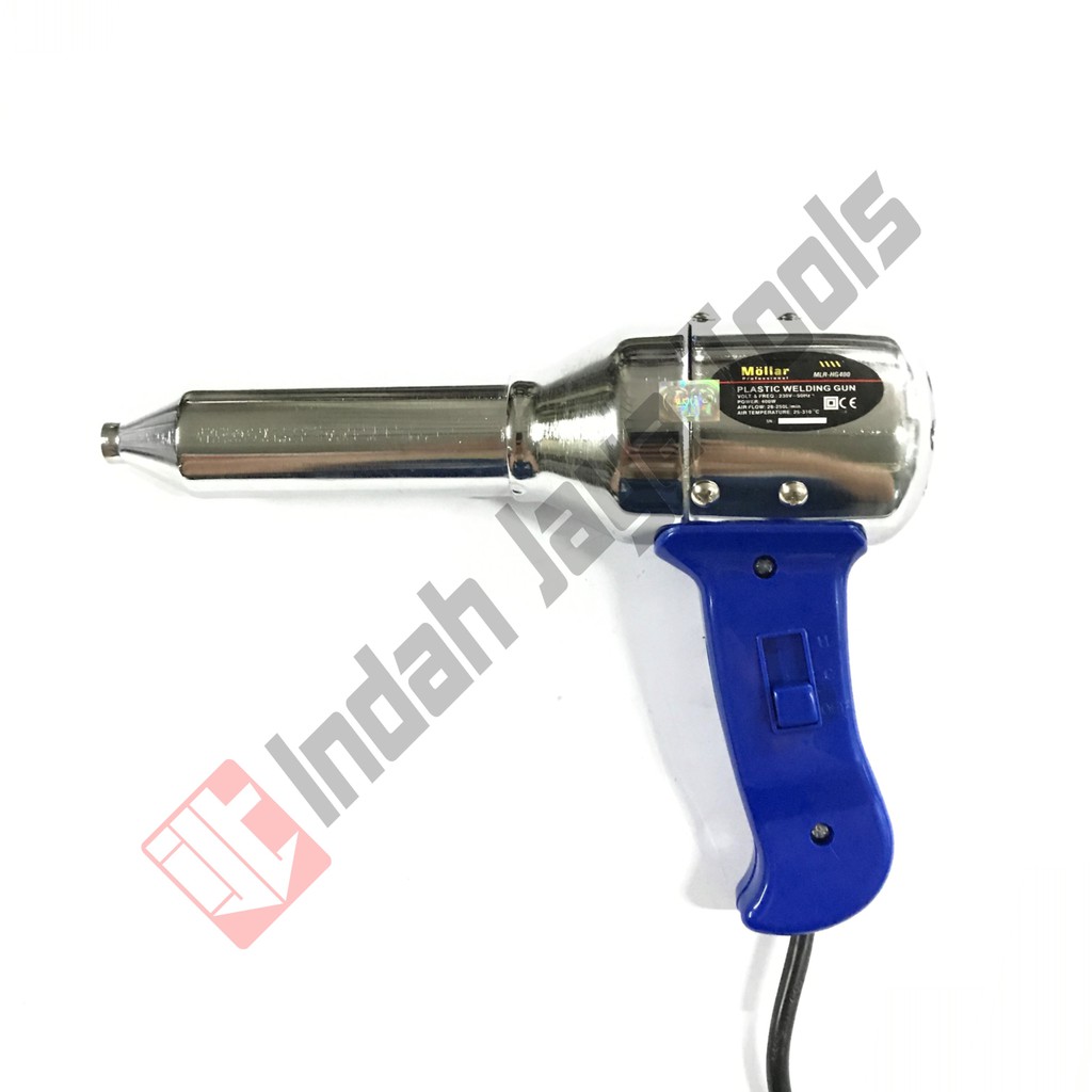 MOLLAR Plastic Welding Torch 400 Watt - Heat Hot Air Gun Las Plastik