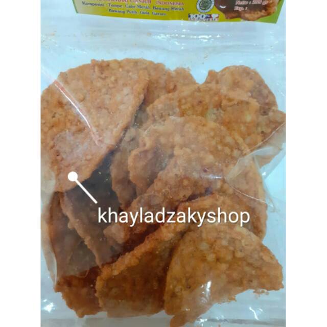 

KHAYLA'S FOOD [250gr] tempe kremez pedaz gilaaaa