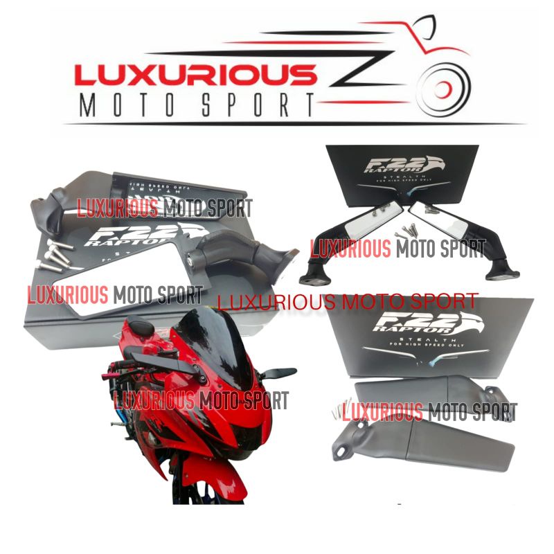 spion winglet gsx r150 spion f22 gsx spion winglet sayap gsx r150