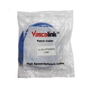 Vascolink Patchcord Cat 5 - 3 Meter / Patch Cord Cat 5e - 3 Meter