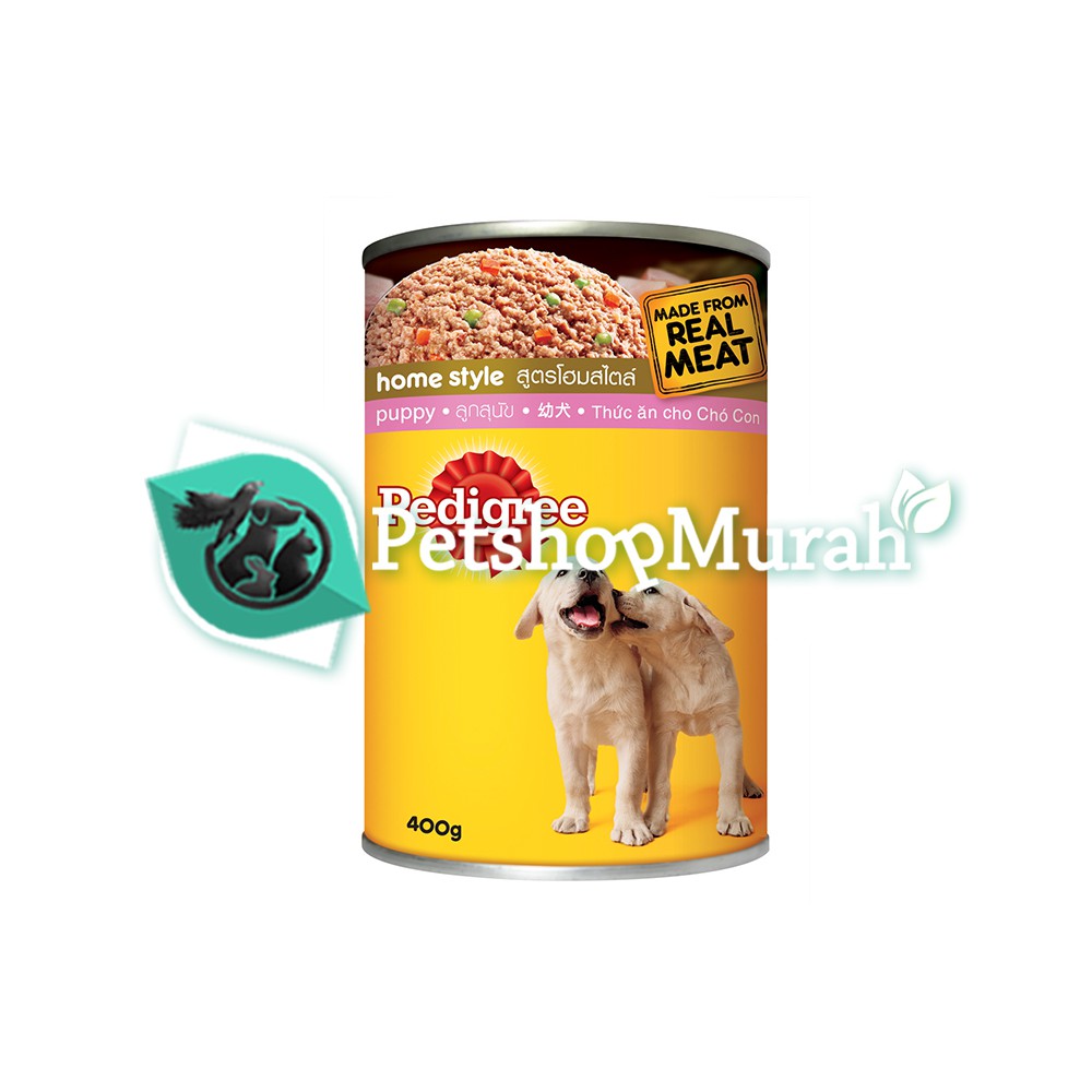 Pedigree Puppy 400 Gram / Makanan Anjing Wet Food / Pedigree Kaleng 400Gram