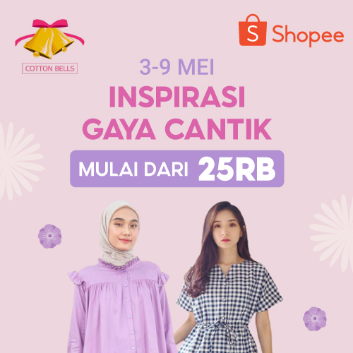 Inspirasi Gaya Cantik Mulai Dari 25RB | 3-9 Mei