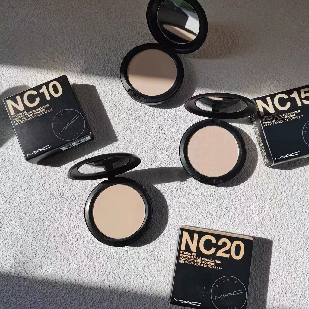 MAC Compact Studio Fix Powder Plus Foundation 15gr NC20/NC25/NC30/NC35