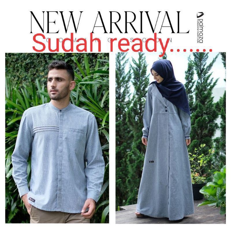 Damoza - Couple Gamis Amani dan Koko Alano Terbaru 2021/ Fashion Muslim Premium Original Branded
