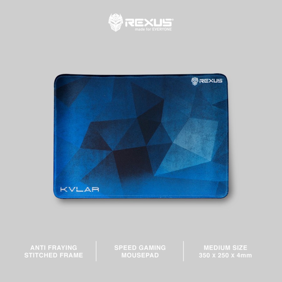 Mousepad Gaming Rexus Kvlr T6 - 350mm x 250mm Kevlar Mouse Pad