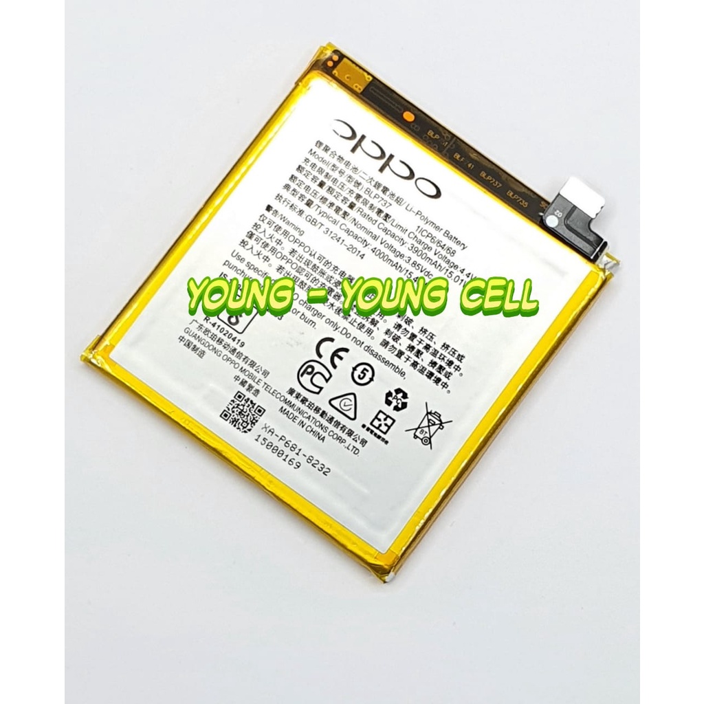 BATERAI OPPO RENO 2F / BLP737 ORIGINAL OEM / BATRE / BATERE / BATRAI / BATREI / BATU