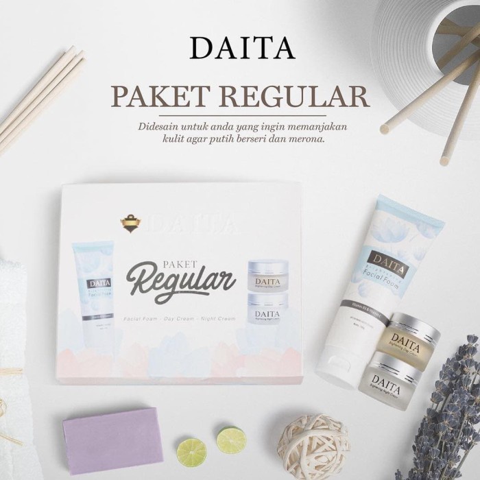 Daita Paket Regular - Daita Skincare Paket Hemat Original _safa