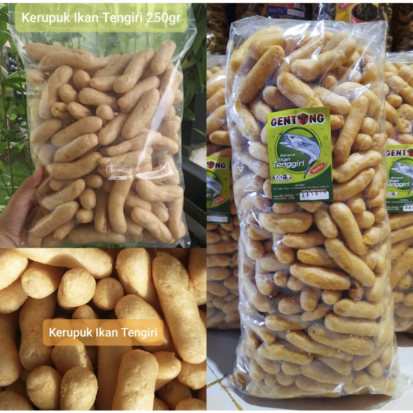 

SNACK RINGAN MURAH - KERUPUK TENGIRI 250 GRAM