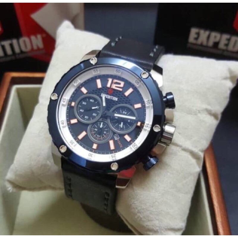 Expedition tali kulit variasi warna pria E 6767 M original 100%