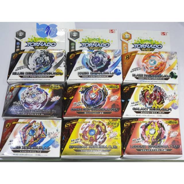 Mainan Beyblade Gasing Tornado Burst
