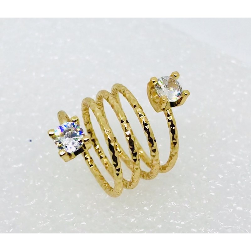 Cincin Wanita Cincin Spiral Cincin Per Cincin Lilit Cincin Kapis Emas Cincin Shopee Indonesia