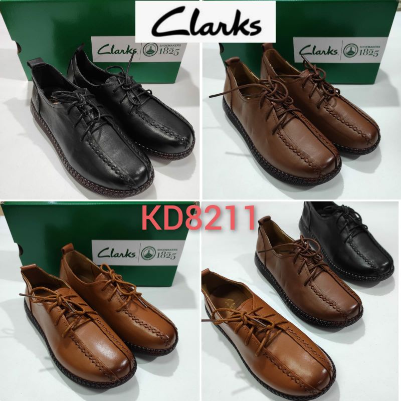 SEPATU KULIT CLARKS KD8211 SEPATU KERJA SEPATU KANTOR
