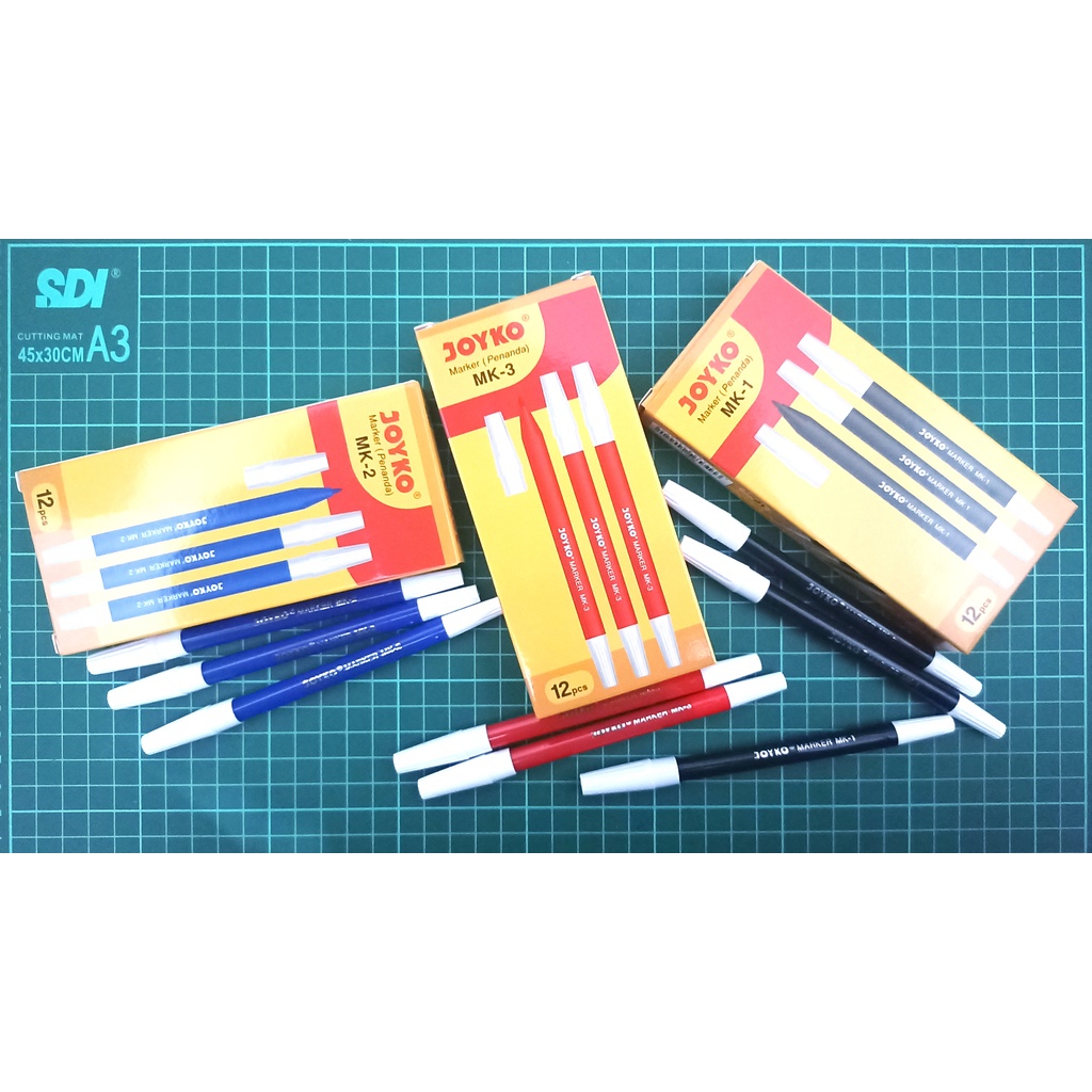 

SPIDOL MARKER JOYKO MK-1 KECIL AWET MURAH ATK KANTOR ORIGINAL ASLI