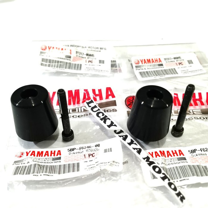 Bandul jalu stang end grip plus baut Rx king Rxking rxk Scorpio Ori-4