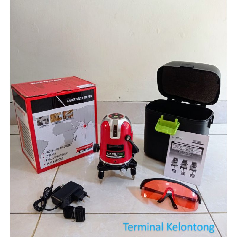 TERBARU Laser Level Self Leveling Laser 5 Line 6 Point Mudah Digunakan