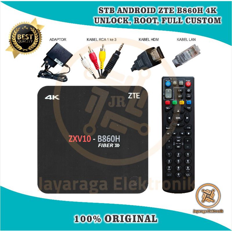 Jual STB Android Smart TV Box B860H 4K Hybrid Full Root Full Custom