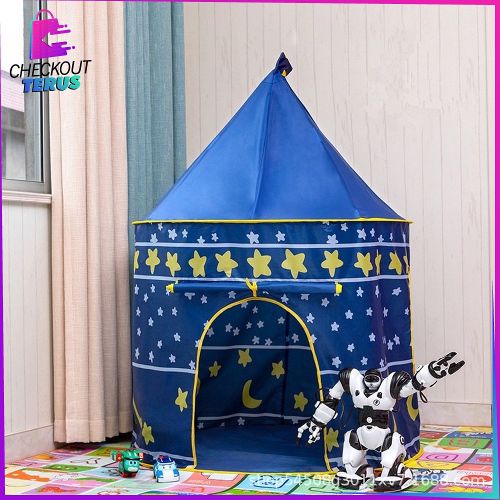 CT M128 M129 Tenda Mainan Anak Model Rumah Tenda Castle Anak Mainan Rumah Rumahan Tenda Anak Rumah Anak