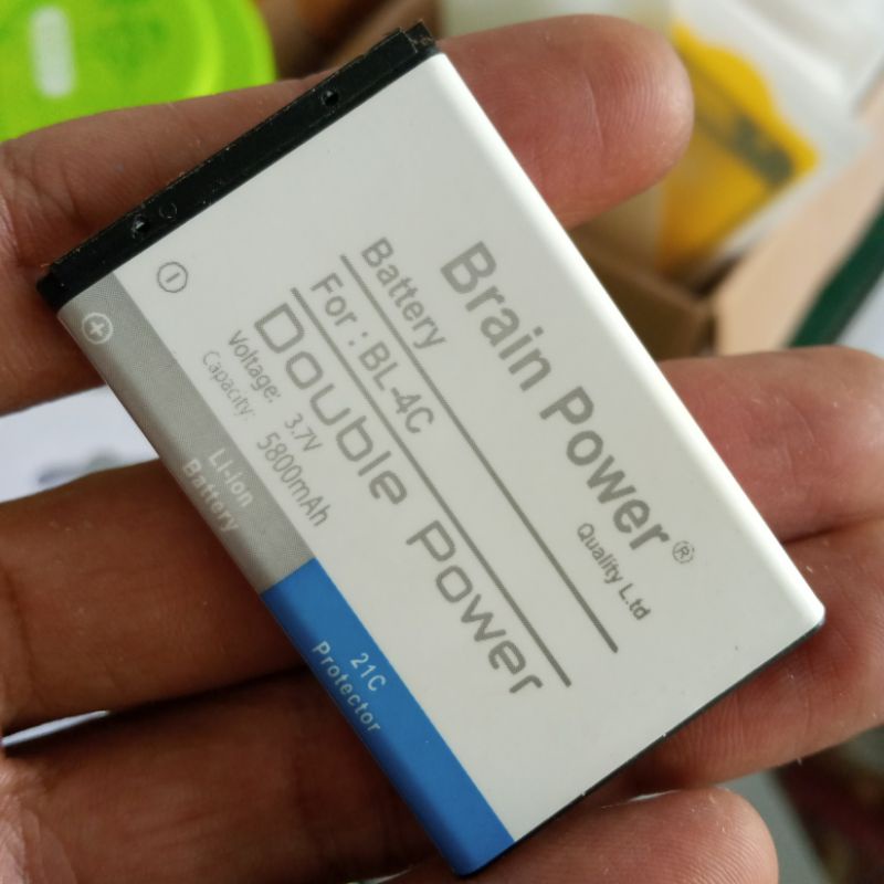 Batre baterai battery Nokia BL-4C Double Power