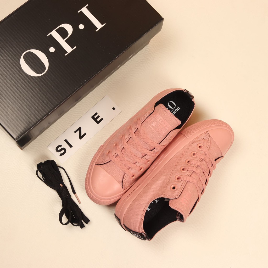 Sepatu Converse X Ox OPI Pink