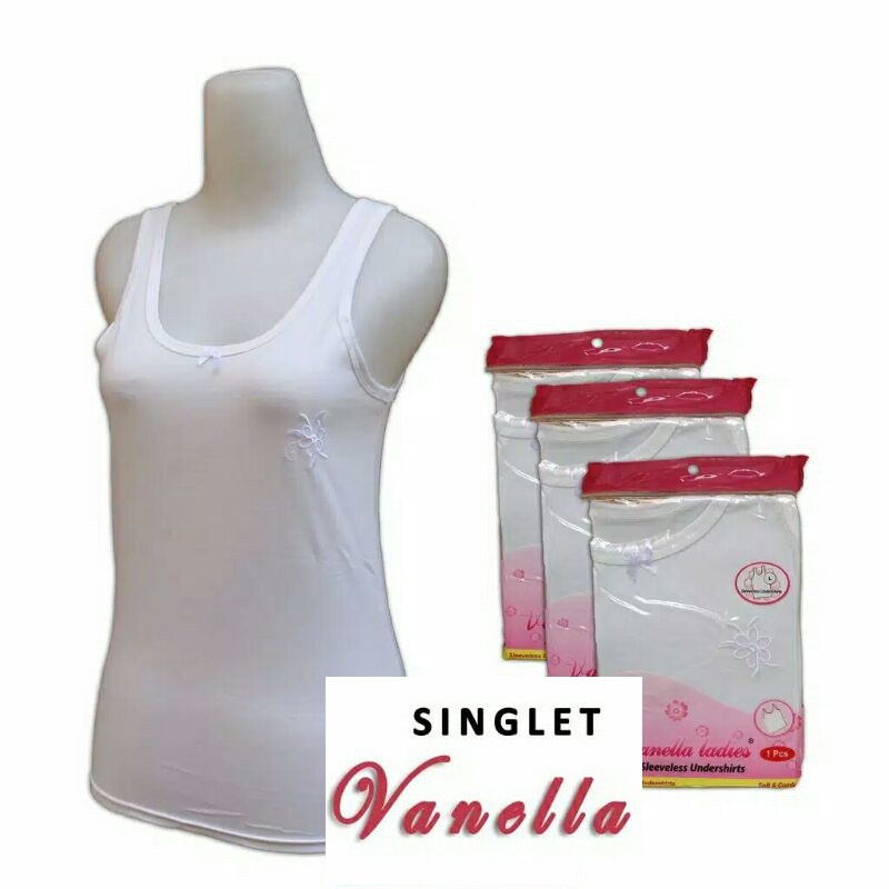 SINGLET VANELLA | PAKAIAN DALAM PEREMPUAN | KAOS DALAM WANITA REMAJA DAN DEWASA