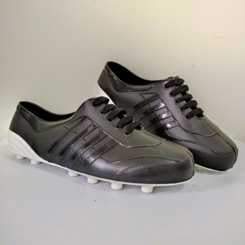 AP Boots 969 Black Sepatu Karet Pull Bola Hitam untuk Perkebunan Sawit