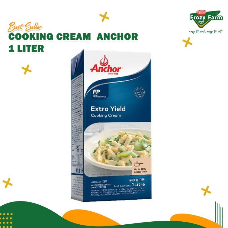 

COOKING CREAM ANCHOR 1 LITER