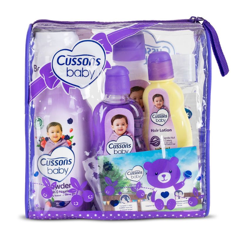 Cussons Baby Gift Pack Bag Large Cusson Kado Melahirkan Kado Bayi Baru lahir Tas Ukuran Besar-1