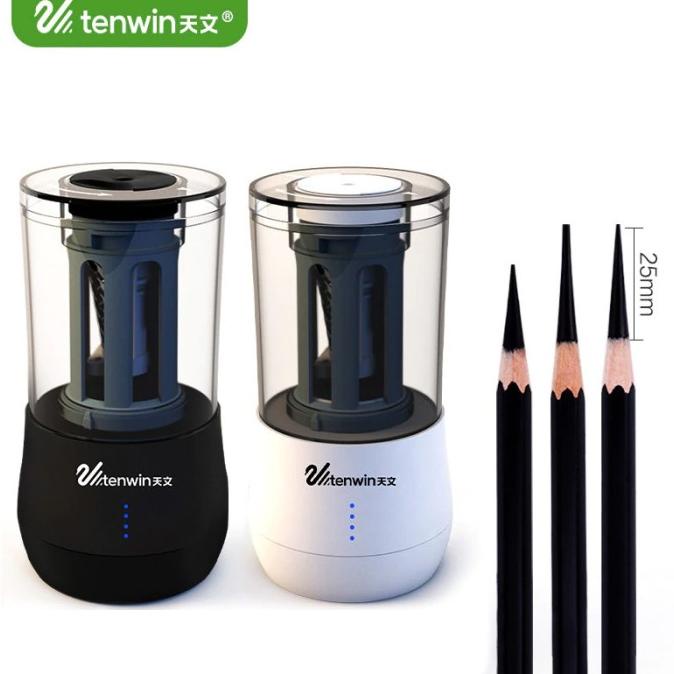 

Office & Stationery | Alat Tulis | Tenwin Adjustable Electric Pencil Sharpener Hand Crank Mechanical | Best Seller