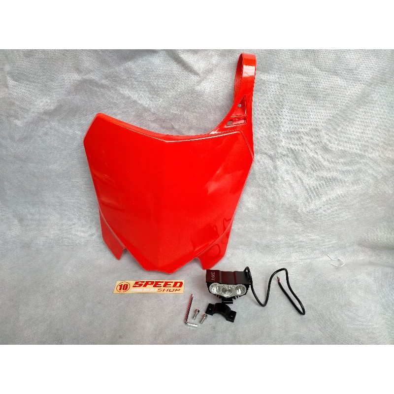Papan Start Crf 250 Set Lampu Led Burhan Crf Klx Dtracker Papan Start