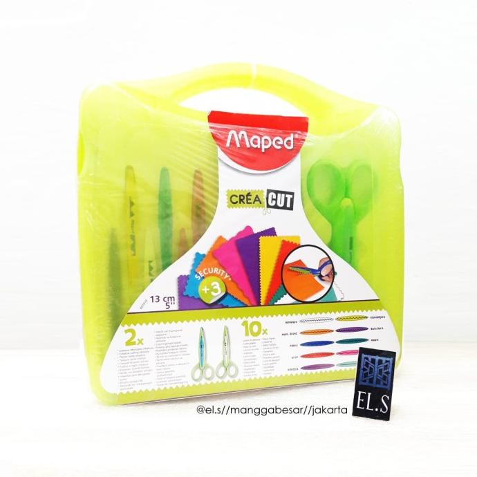 

Maped Crea Cut Box Assorted Pattern Set ( Gunting ) Terlaris