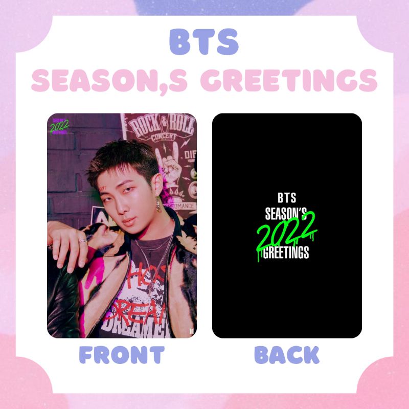 [BTS] PHOTOCARD BTS SEASON'S GREETINGS 2022 ‼️ BACA DESKRIPSI ‼️