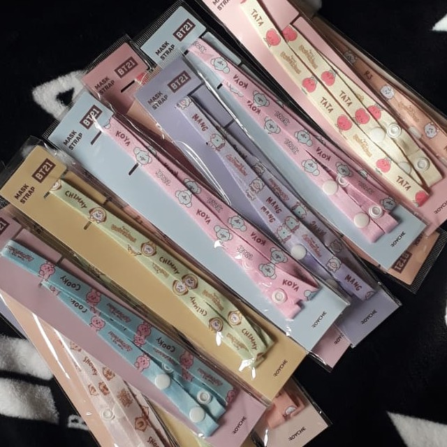 BT21 STRAP MASK OFFICIAL