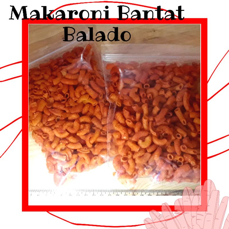 TERMURAH 250gr MAKARONI BANTAT / SNACK KILOAN MURAH / SERBA MAKARONI