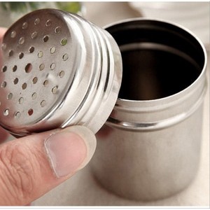 Tempat Merica / Lada / Garam / Gula / Bumbu - Botol Stainless Steel [ALT14]