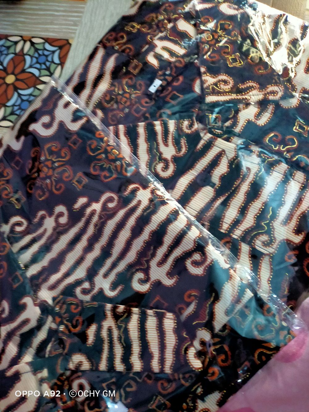 Kemeja Batik Anak Motif Parang Coklat