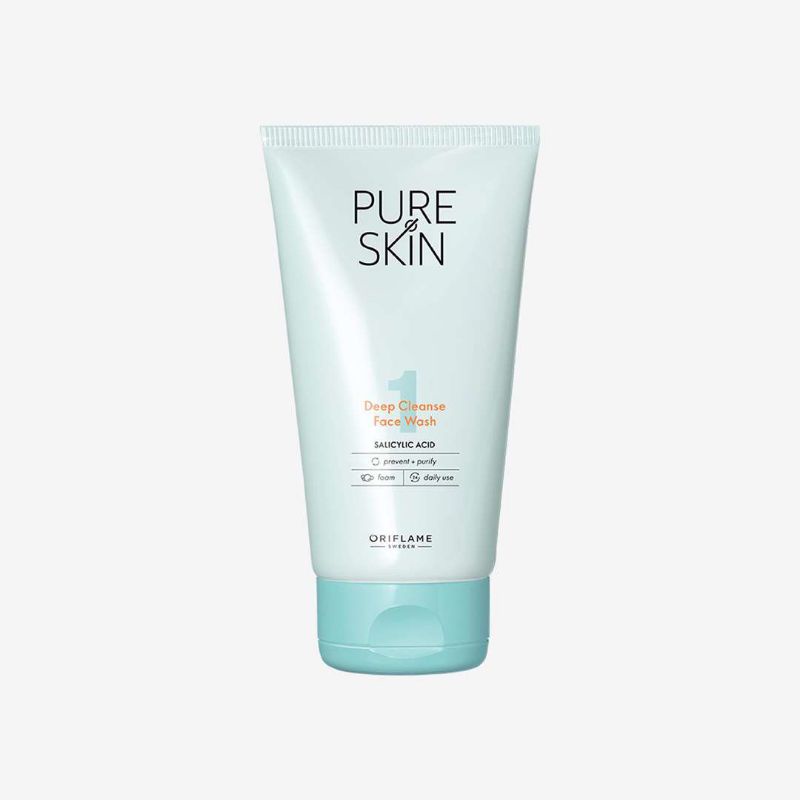 Pure Skin Deep Cleanse Face Wash/Clarifying Toning Solution/Mattifying &amp; Cooling Face Lotion/Smoothing Face Scrub/5 Minute Oil-control Clay Mask/Sos Spot Gel/Sos Blemish Gel/Blackhead Mask/Wash&amp; Scrub/Toner