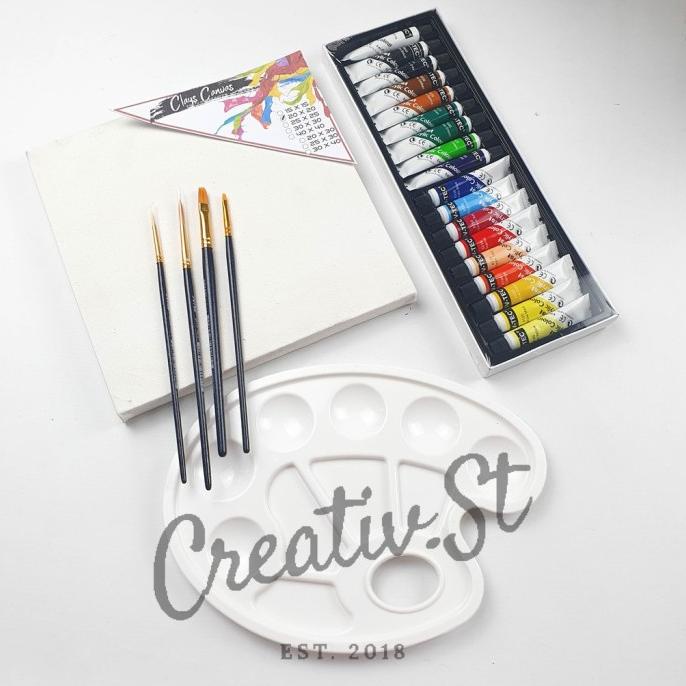 

PROMO Cat Acrylic Set 12 Warna 18 Warna Akrilik Lukis