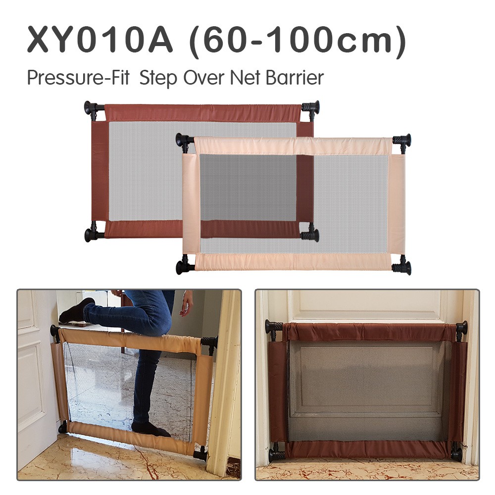 SKIDA Baby Safe XY010A [60-100cm] Pagar Pengaman Anak Jendela / Safety Gate / Pressure Net Barrier