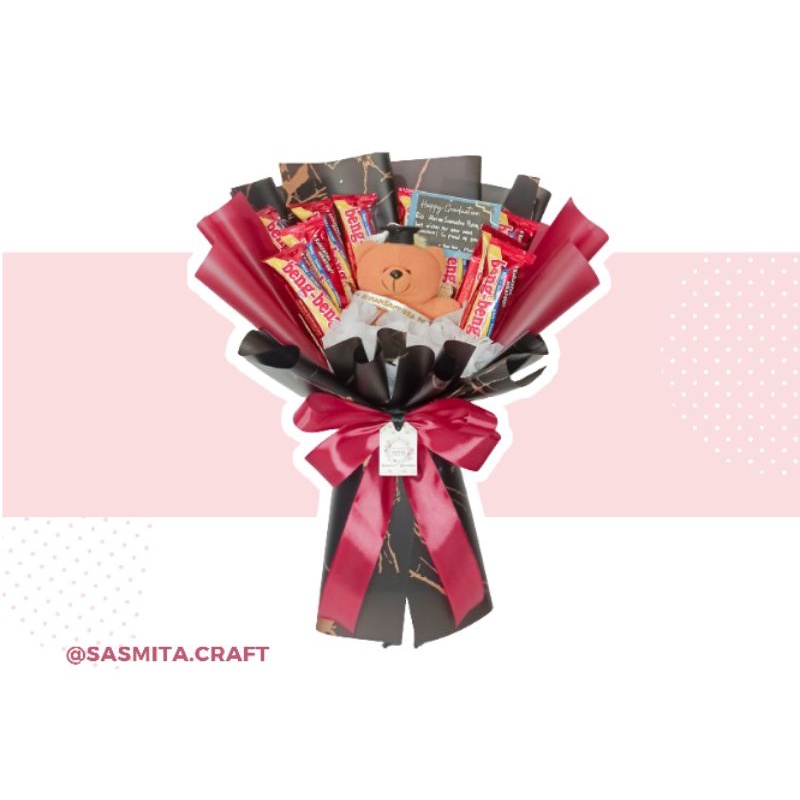 

buket snack lucu buket beng beng wisuda hadiah wisuda hadiah skripsi buket imut unik