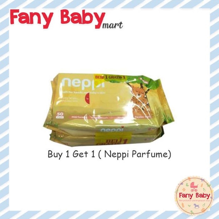 NEPPI TISSUE BASAH (WIPES) BUY 1 GET 1 / PARFUME