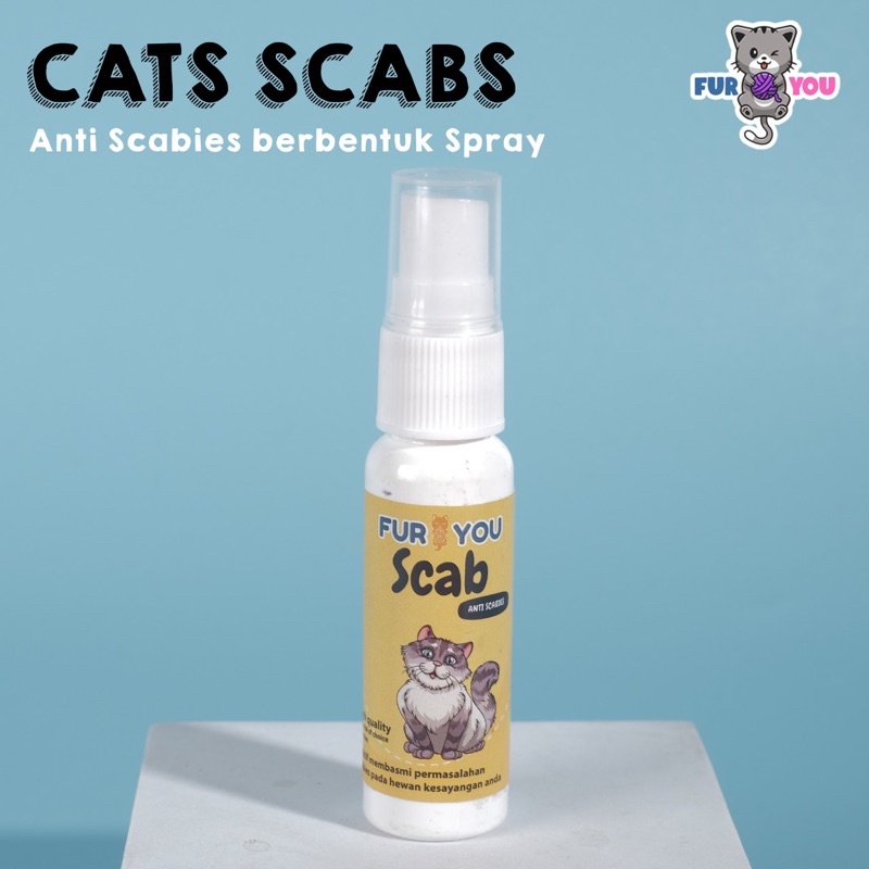 Cats Scabs Anti Scabies Semprot Penanganan Anabul Jamur Koreng Jamur Scabies Ampuh