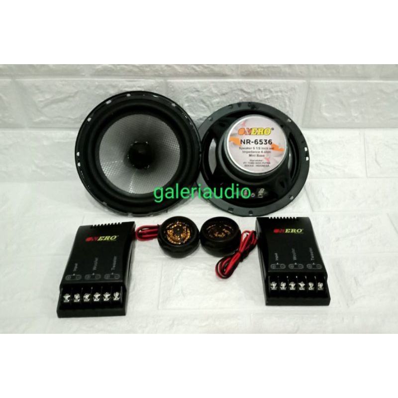 Speaker split NERO NR-6536 speaker set NERO 6,5" NR-6536 suara jernih