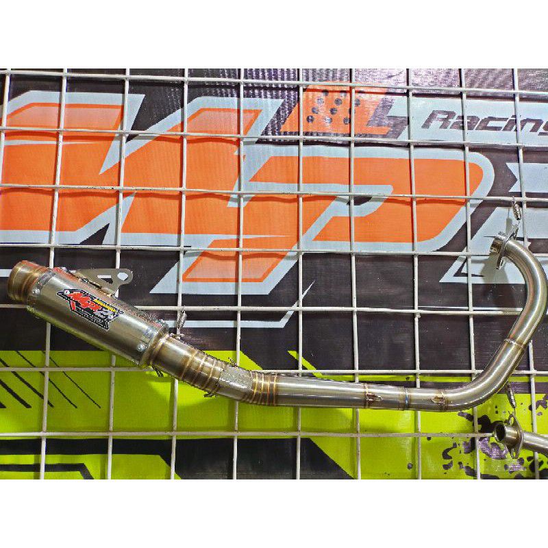 Knalpot FU PORTING mp2 racing muffler
