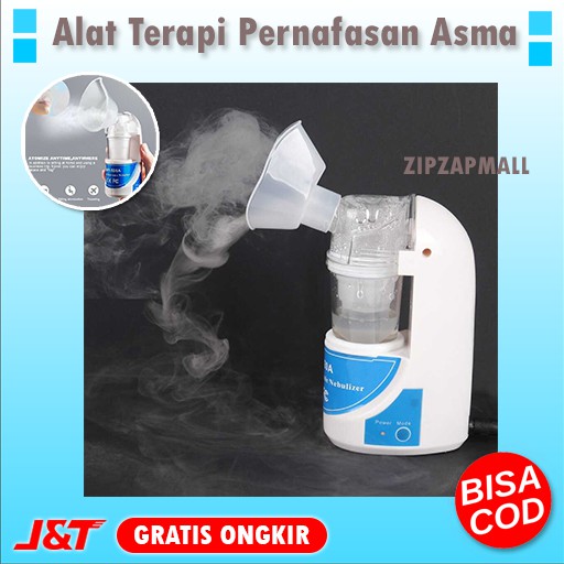 Alat Terapi Pernafasan Asma Sesak Nafas Pneumonia Infeksi paru Ultrasonic Inhale Murah Original